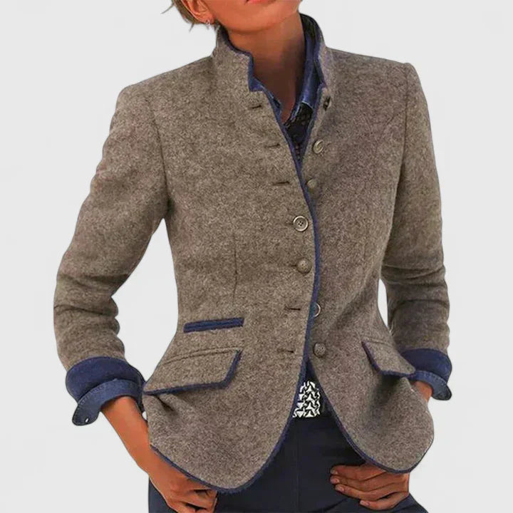 Marletta | Wool Blend Chic Blazer