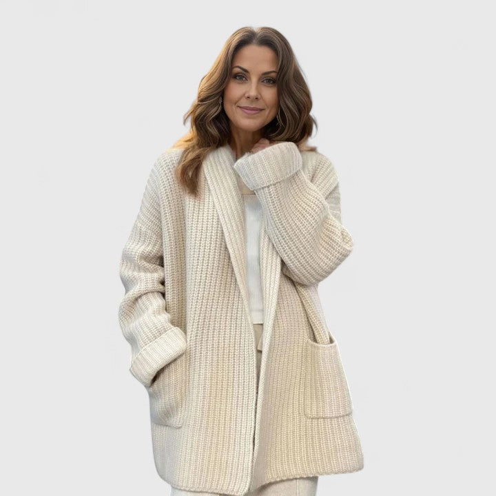 Jan Ribbed Knit Cardigan | Westrows