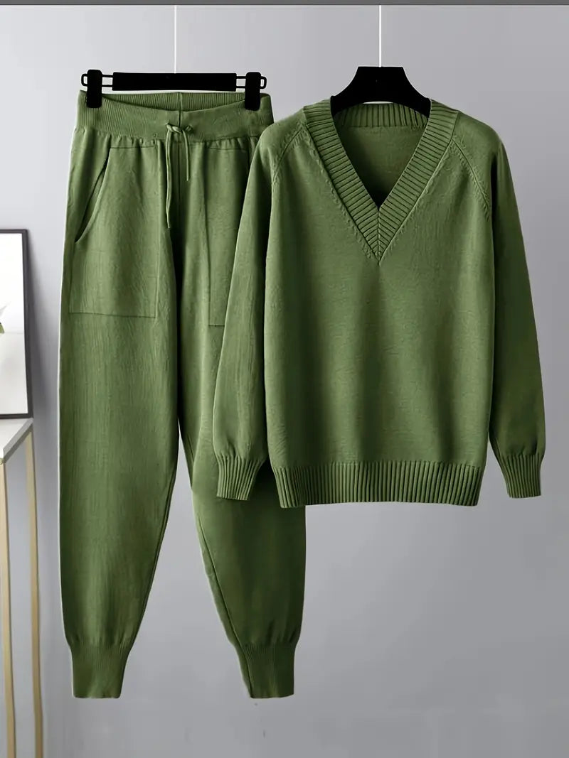 Relaxed Knit Lounge Set