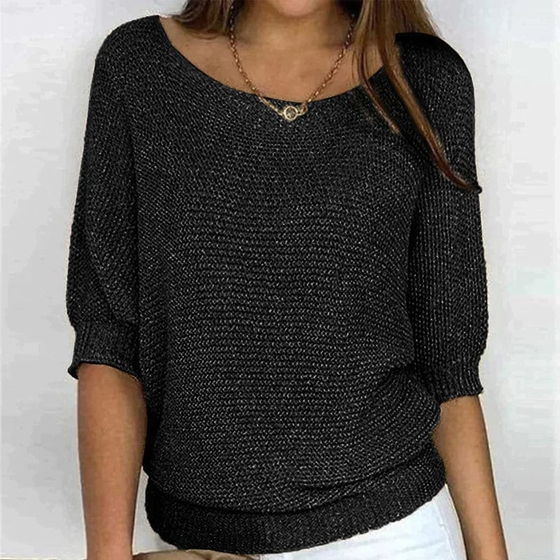 Savannah | Three Quarter Sleeve Sweater