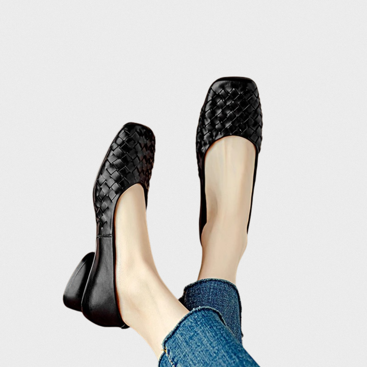 Marcelle Leather Flats