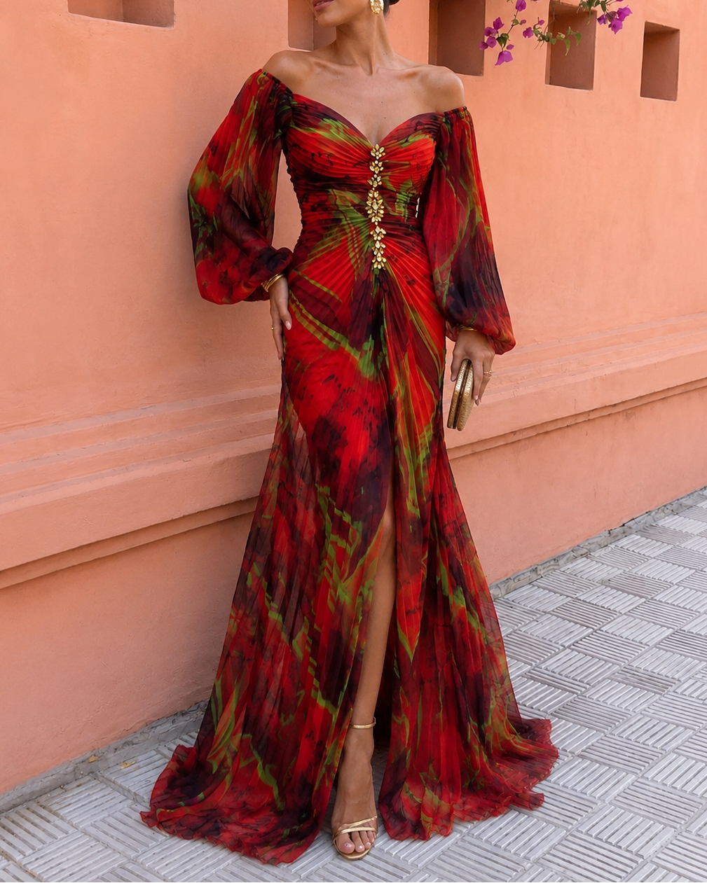 Isabel FLORAL MAXI DRESS