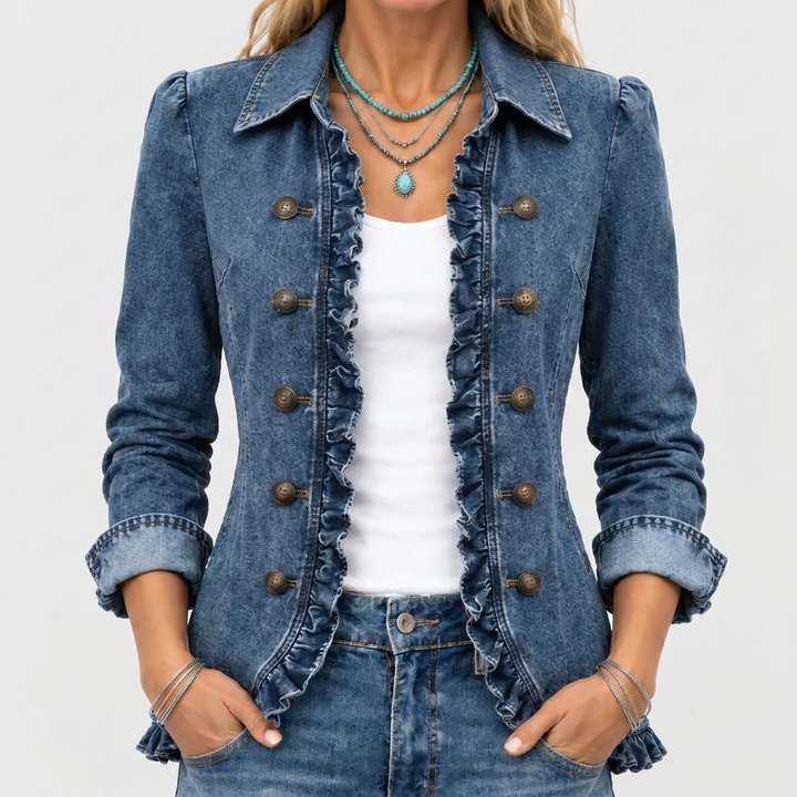 Ruffelle™ - Stylish Ruffled Jacket