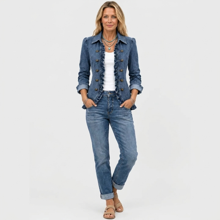 Ruffelle™ - Stylish Ruffled Jacket