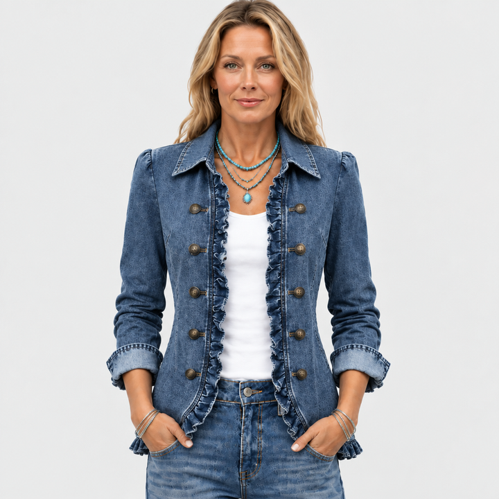 Ruffelle™ - Stylish Ruffled Jacket