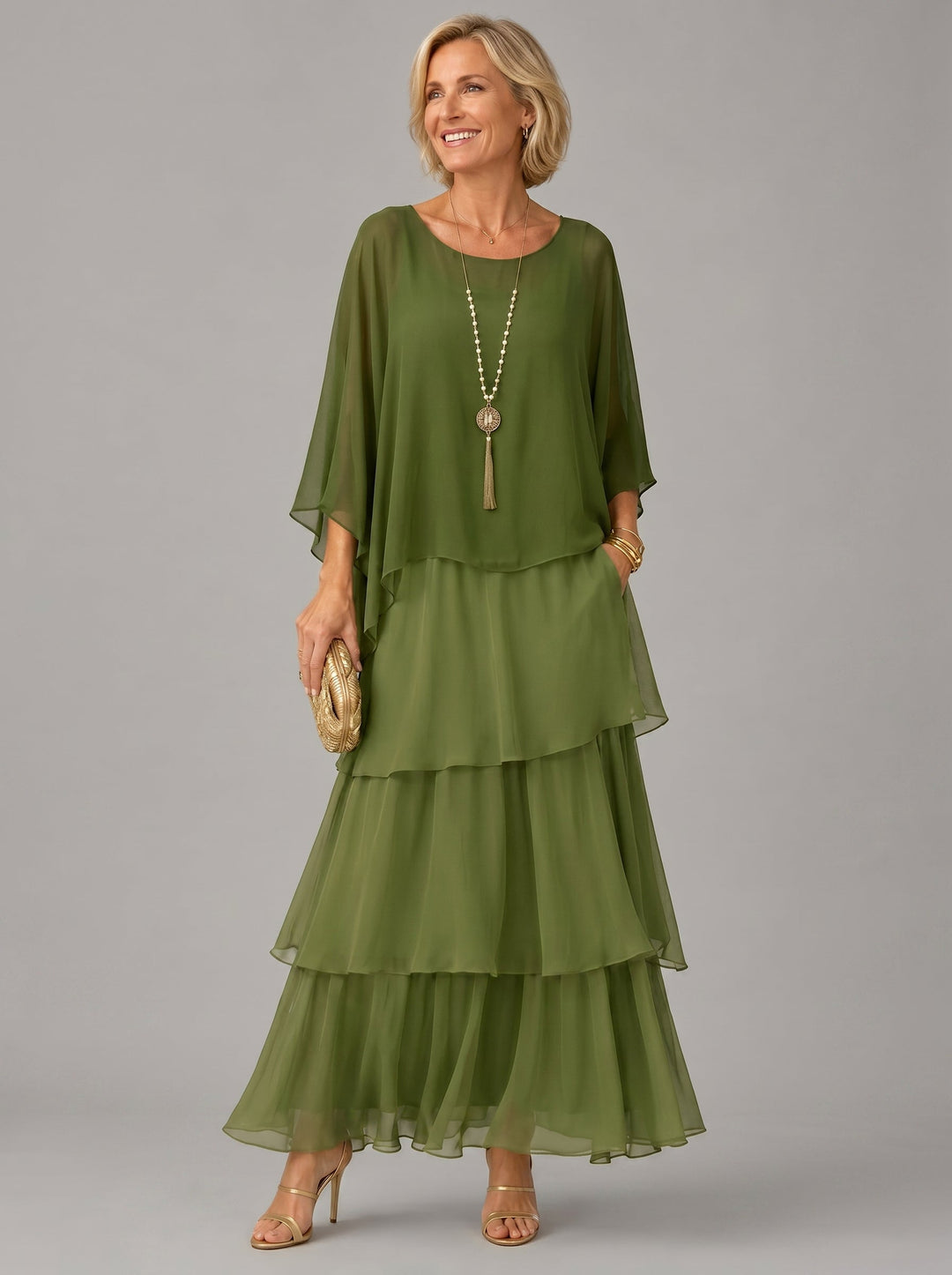 Lara™ | Elegant Flowing Maxi Dress