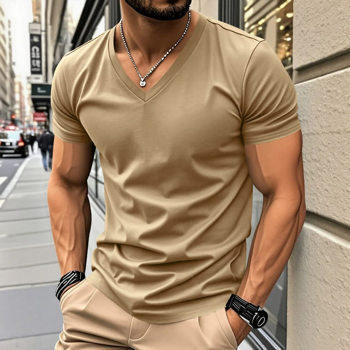 André Ferran Lido V-Neck Tee