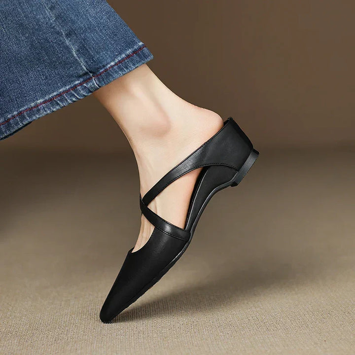 Aluna™ | Genuine Leather Mules
