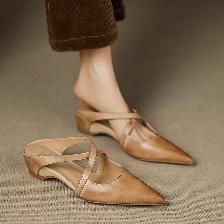 Aluna™ | Genuine Leather Mules