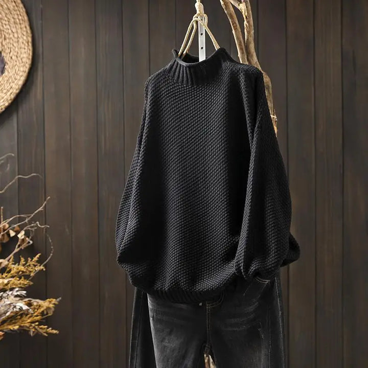 Barbara | Relaxed Textured Knit Sweater
