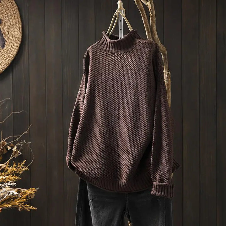 Barbara | Relaxed Textured Knit Sweater
