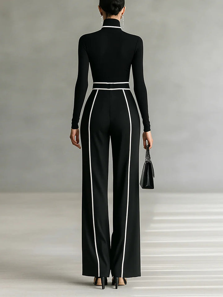 Renata | Elegant Two-Piece Wide-Leg Set