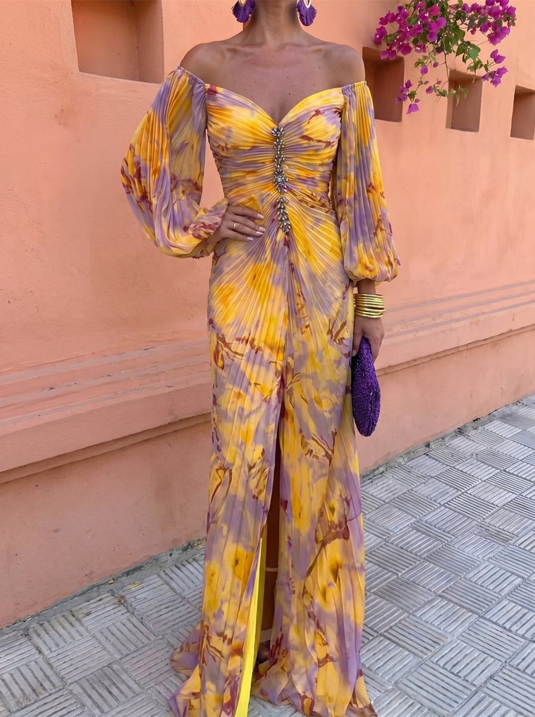 Isabel FLORAL MAXI DRESS