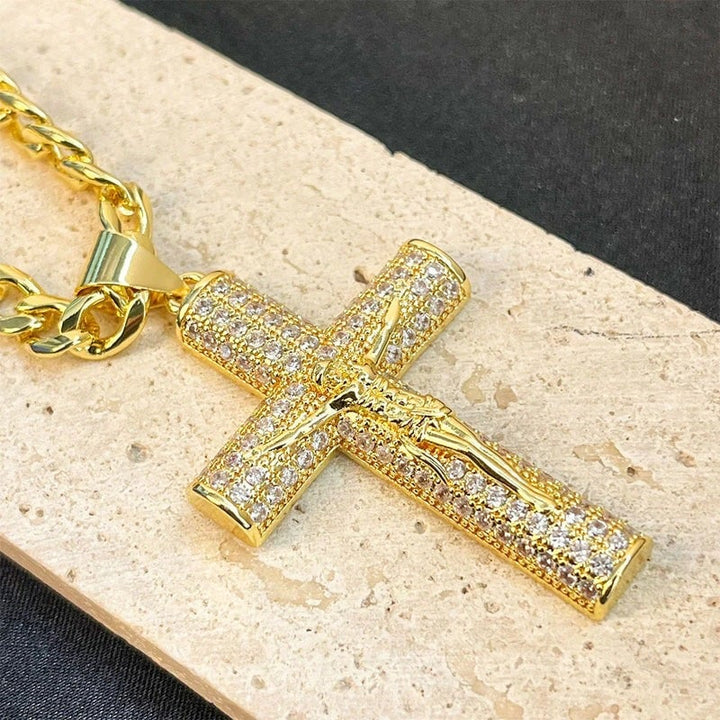 Verity™ | Jesus Cross Pendant Necklace