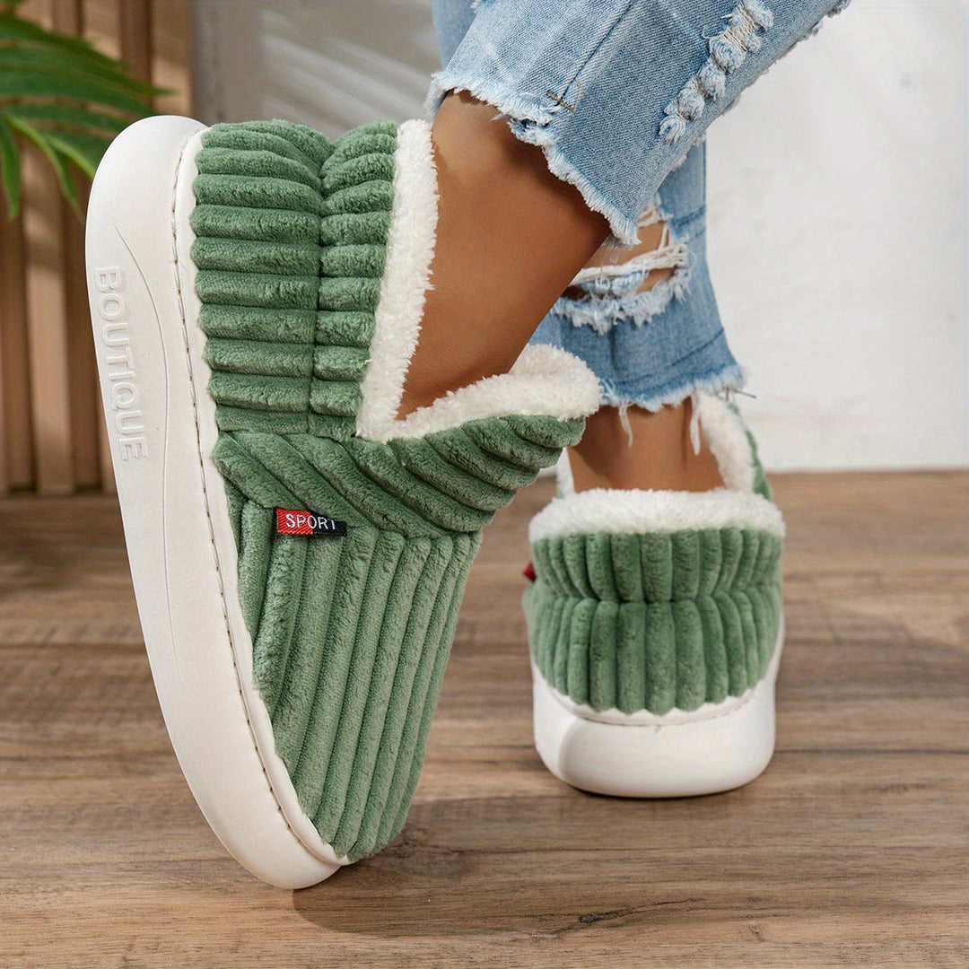 CozyStep™ Plush Home Slippers