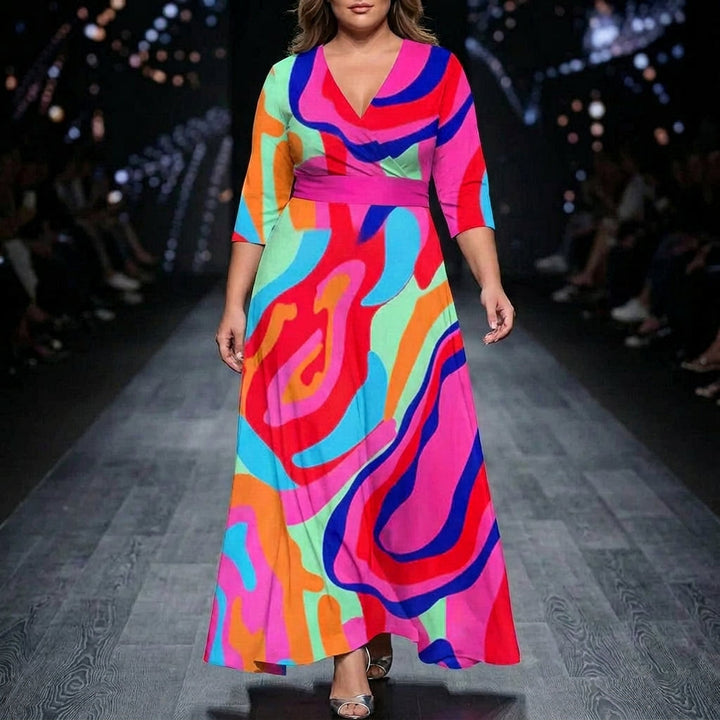 Ysa | Chic Dress with Floral Print