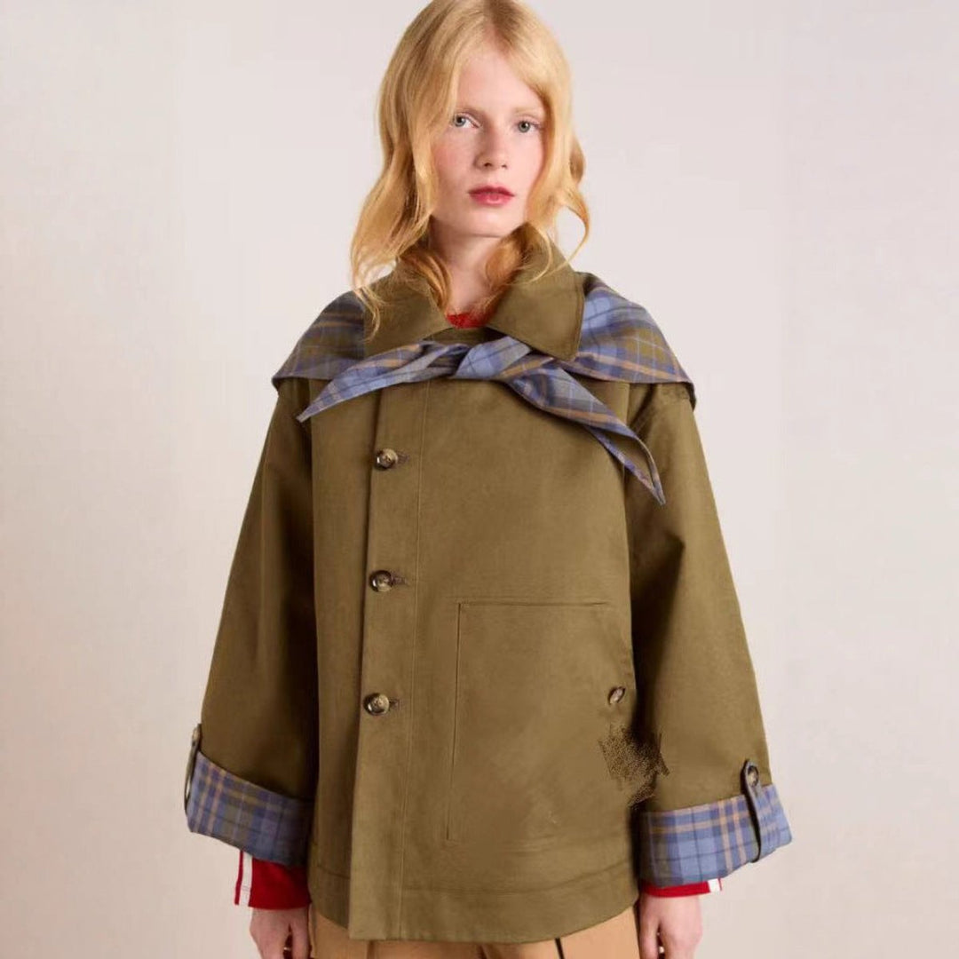 Lorna | Oversized Double-Breasted Utility Coat
