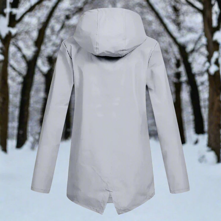 Lorraine | Hooded Waterproof Longline Rain Jacket